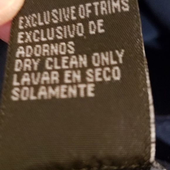 Pretty Navy Faux Suede Dress - Picture 8 of 8